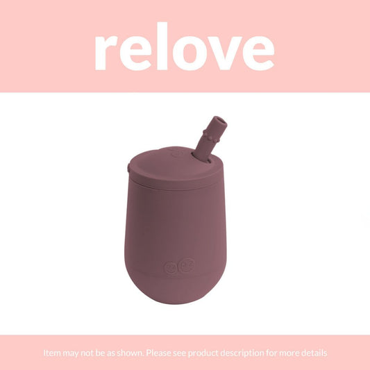 relove ezpz Mini Cup + Straw Training System in Mauve