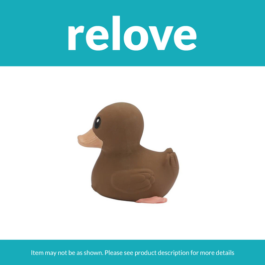 relove Hevea Kawan Natural Rubber Duck in Choco Latte
