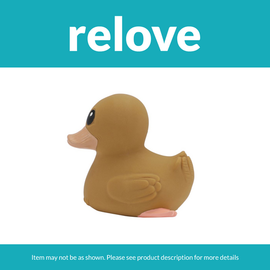 relove Hevea Kawan Natural Rubber Duck in Golden Ochre
