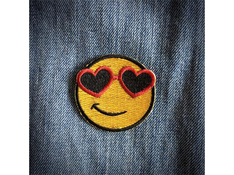 Les Tatoues Patch The Smiley
