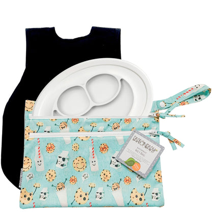BapronBaby Wet Bag Core Collection Cookies and Milk Bapron Baby Hip Mommies Canada