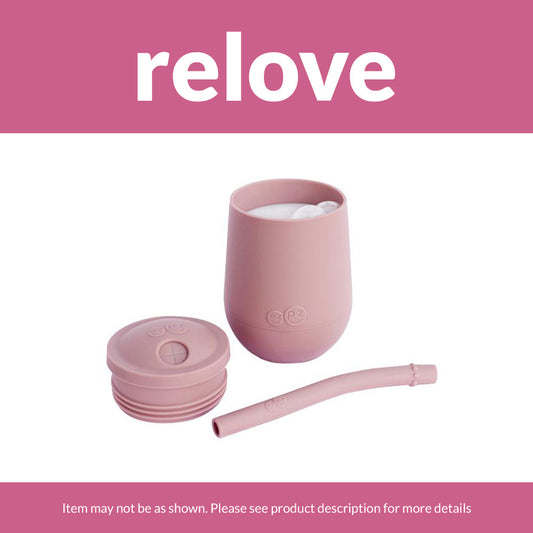 relove ezpz Mini Cup + Straw Training System in Blush