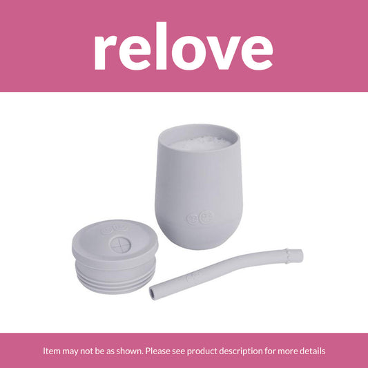 relove ezpz Mini Cup + Straw Training System in Pewter
