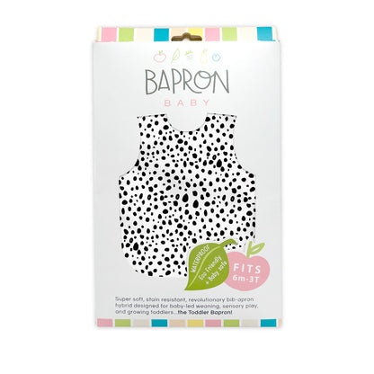 BapronBaby Toddler Bib (6m+) Organic Dot
