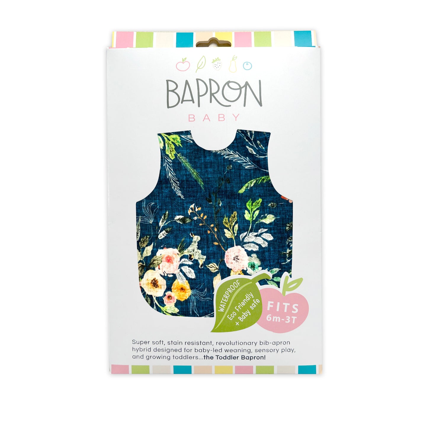 BapronBaby Toddler Bib (6m+) Bohemian Floral