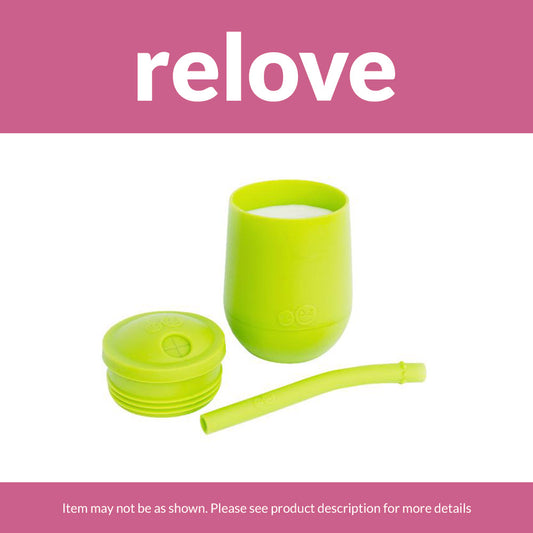 relove ezpz Mini Cup + Straw Training System in Lime