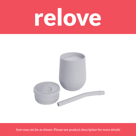 relove ezpz Mini Cup + Straw Training System in Grey