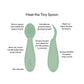 ezpz Tiny Spoon 2-pack Sage