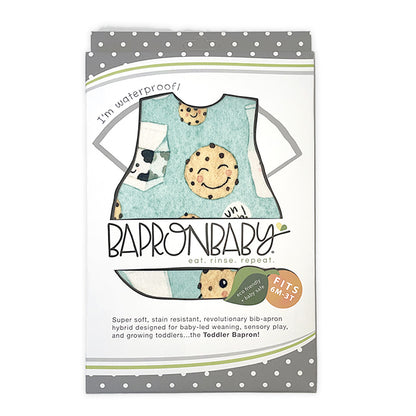 BapronBaby Preschool Bib (3T+) Core Collection Cookies and Milk