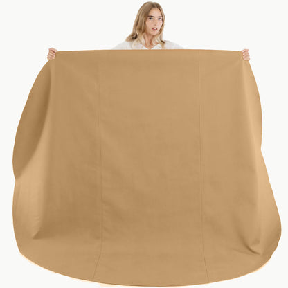 Gathre MAXI CIRCLE Large Leather Mat 80" in Camel