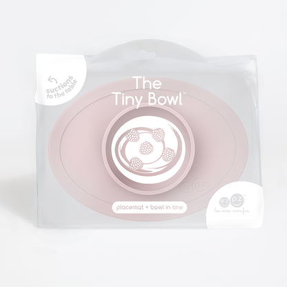 ezpz tiny bowl in blush, silicone bowl for baby