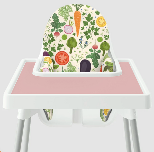Yeah Baby Goods High Chair Cover - Vegetable Garden