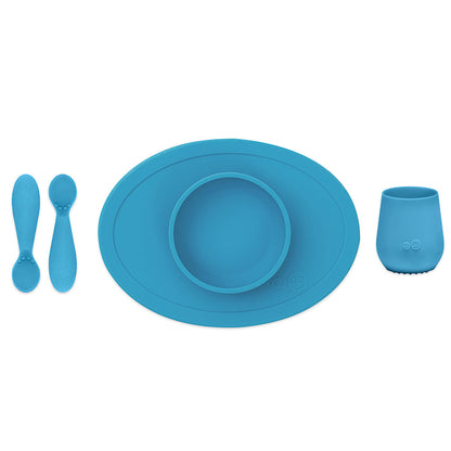 ezpz First Foods Set in Blue
